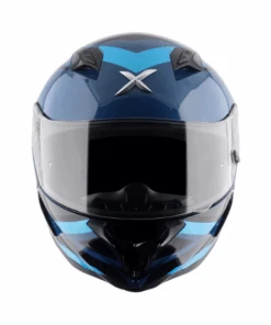Axor Hunter Cornet Helmet - Gloss Dark Blue Black-AXOR -Motorcycle Riding Equipment Store 3 7ffe0386 44b2 4ad5 bbf9 f36173f20780