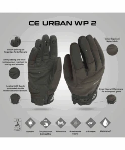 Acerbis Urban WP CE Riding Gloves - Black-Acerbis 7 Acerbis Urban WP CE Riding Gloves - Black-Acerbis -Motorcycle Riding Equipment Store 3 84ec4d22 d6ba 4166 8c43 e16cff7493d4