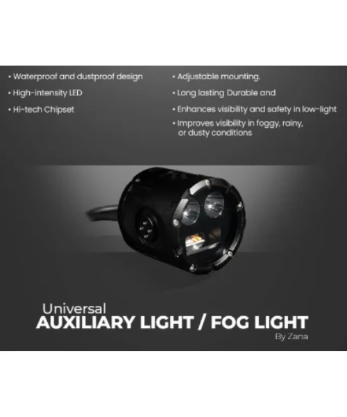 Zana Universal Led Fog Light (ZFL-50) - ZI-FL-005-Zana 5 Zana Universal Led Fog Light (ZFL-50) - ZI-FL-005-Zana - Image 3