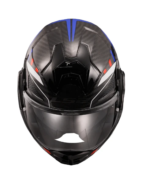 LS2 FF901 Advant X C Future Helmet - Gloss White Blue-LS2 5 LS2 FF901 Advant X C Future Helmet - Gloss White Blue-LS2 - Image 3