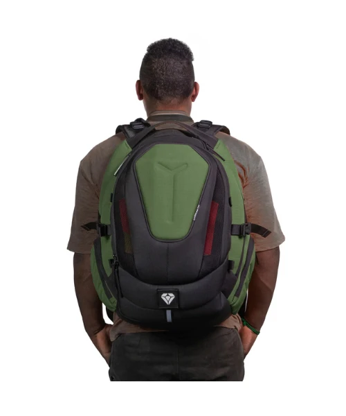 Carbonado Gaming Backpack - Green-Carbonado 5 Carbonado Gaming Backpack - Green-Carbonado - Image 3