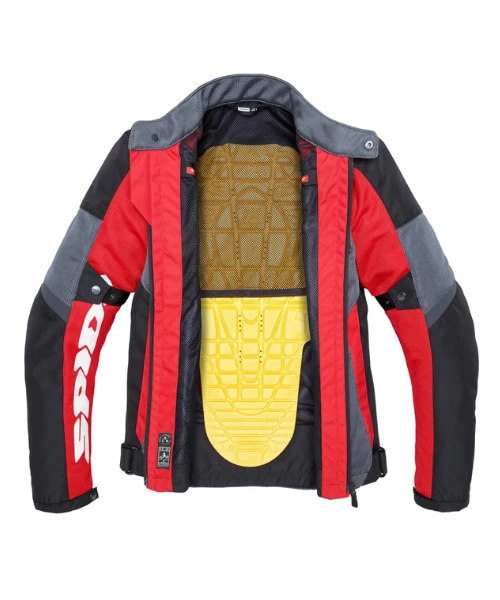 Spidi Tek Net Riding Jacket - Red-Spidi 5 Spidi Tek Net Riding Jacket - Red-Spidi - Image 3