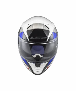 LS2 FF811 Vector II Stylus Helmet - White Fluro Red-LS2 -Motorcycle Riding Equipment Store 3 f0a6569a 19af 4ad6 86de 69417d03db6f