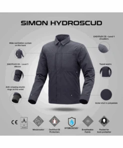 Tucano Urbano Simon Hydroscud Riding Jacket - Dark Grey-Tucano Urbano 8 Tucano Urbano Simon Hydroscud Riding Jacket - Dark Grey-Tucano Urbano -Motorcycle Riding Equipment Store 3 f4dff245 ca0e 4db1 baa4 900a6f34db1e