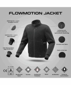 Tucano Urbano FlowMotion Riding Jacket - Black-Tucano Urbano 8 Tucano Urbano FlowMotion Riding Jacket - Black-Tucano Urbano -Motorcycle Riding Equipment Store 3 f73eb03d db7f 414e 88e4 f9116c7ca431
