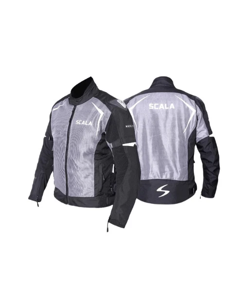 Scala Marvel V2 Riding Jacket - Black Grey-Scala Gears 6 Scala Marvel V2 Riding Jacket - Black Grey-Scala Gears - Image 4