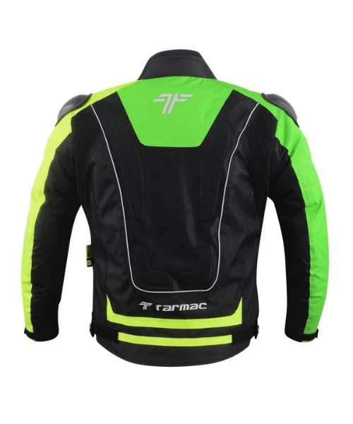Tarmac One III Level 2 Riding Jacket - Black | Green | Fluorescent-Tarmac 6 Tarmac One III Level 2 Riding Jacket - Black | Green | Fluorescent-Tarmac - Image 4