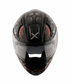 Axor Apex Venomous D/V Helmet - Black Grey-AXOR -Motorcycle Riding Equipment Store 4 130 e45a9581 9bbc 4e15 9e5a c1f23958ee21