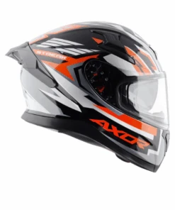 Axor Apex Streak Helmet - Gloss Black Orange-AXOR -Motorcycle Riding Equipment Store 4 131 a39d5e32 e3fc 4cca 8b66 0a2c135f693c