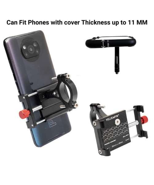 Yellowfin Claw Grip Mini Mobile Mount - Mini Black-Yellowfin 6 Yellowfin Claw Grip Mini Mobile Mount - Mini Black-Yellowfin - Image 4