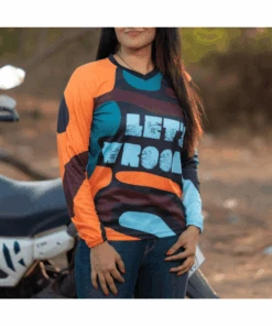 Wroom Dri Fit Jersey - Orange-Wroom Gears 10 Wroom Dri Fit Jersey - Orange-Wroom Gears -Motorcycle Riding Equipment Store 4 163 1ea7139c af3f 4149 8e33 4299271f4d58