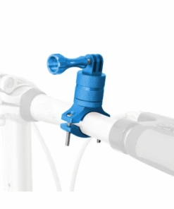 Yellowfin Handlebar Action Camera Mount Aluminium Alloy - MINI-ACT-BLUE-Yellowfin -Motorcycle Riding Equipment Store 4 174