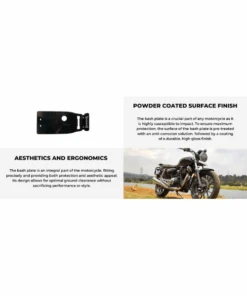 Auto Engina Honda H'ness CB 350 Bash Plate-Auto Engina -Motorcycle Riding Equipment Store 4 179 6b08593d 4bc1 4444 8599 b67112998cec