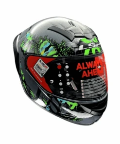 LS2 FF352 Rookie Demon Helmet - Dark Grey Green-LS2 -Motorcycle Riding Equipment Store 4 21 d0348f47 0e35 4bd8 9ca6 6cf01560fa3e