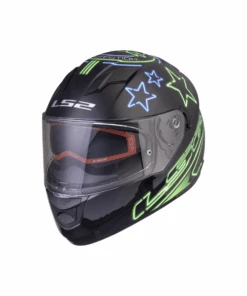 LS2 FF320 Stream Evo With Pinlock Helmet - Gloss Neon Black Fluo Green Blue-LS2 12 LS2 FF320 Stream Evo With Pinlock Helmet - Gloss Neon Black Fluo Green Blue-LS2 -Motorcycle Riding Equipment Store 4 31 3fed965f 99e9 4b3b bd56 82b713e9eb08