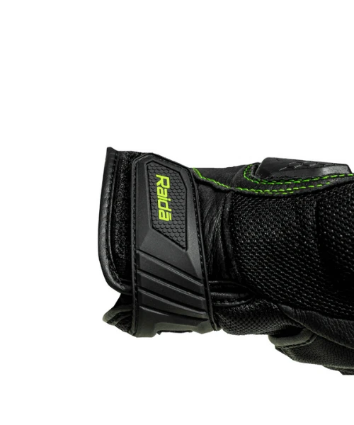 Raida AirWave Motorcycle Riding Gloves - Black Hi-Viz-Raida 6 Raida AirWave Motorcycle Riding Gloves - Black Hi-Viz-Raida - Image 4
