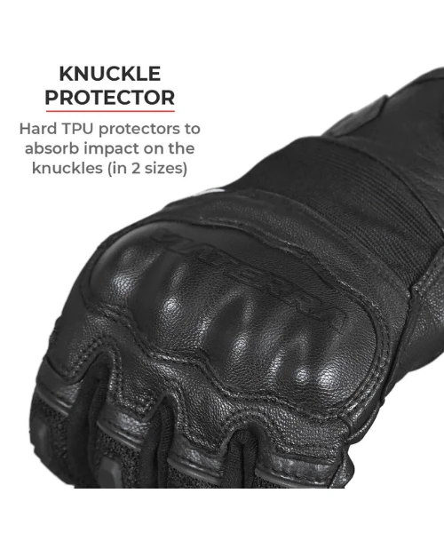 Viaterra Holeshot Summer Mesh Hybrid Gloves - Red-Viaterra 7 Viaterra Holeshot Summer Mesh Hybrid Gloves - Red-Viaterra - Image 5