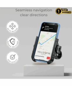Yellowfin Quick Release Jaw Grip Mobile Phone Mount Holder With 360¬? Rotation For Handlebar - BKW-1-Yellowfin 11 Yellowfin Quick Release Jaw Grip Mobile Phone Mount Holder With 360¬? Rotation For Handlebar - BKW-1-Yellowfin -Motorcycle Riding Equipment Store 4 3 e429837e cb1d 4af0 8a27 8161d63da630