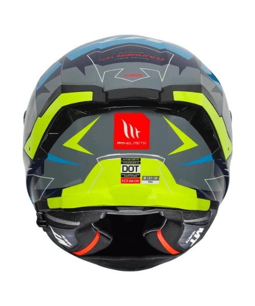 MT Thunder 4 SV Mountain Helmet - Gloss Blue-MT Helmets 6 MT Thunder 4 SV Mountain Helmet - Gloss Blue-MT Helmets - Image 4