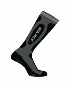 Solace Suska Core WP Socks - Black Grey-Solace