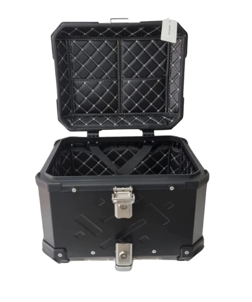 Asiatic Aluminium Top Box 36L Without Backrest - Black-Asiatic 7 Asiatic Aluminium Top Box 36L Without Backrest - Black-Asiatic - Image 5