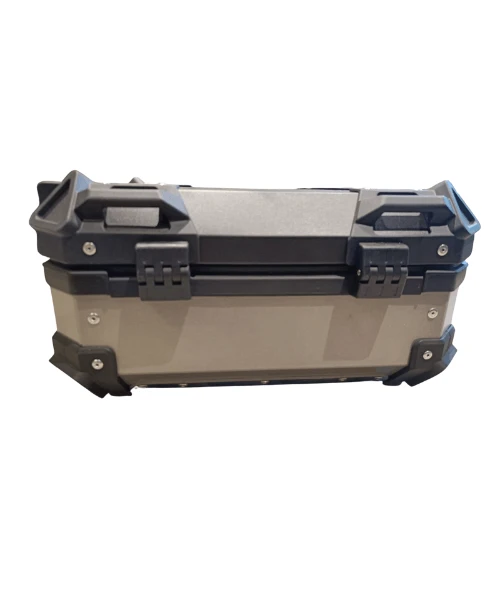 Asiatic Aluminium Top Box 22L Without Backrest - Silver-Asiatic 6 Asiatic Aluminium Top Box 22L Without Backrest - Silver-Asiatic - Image 4
