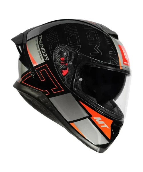 MT Thunder 3 SV Pro Enigma Helmet - Gloss Orange-MT Helmets 6 MT Thunder 3 SV Pro Enigma Helmet - Gloss Orange-MT Helmets - Image 4