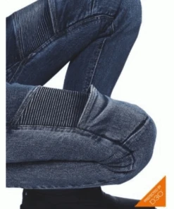 Bikeratti Steam Pro Lady Motorcycling Denim Jeans With D3O Armour - Blue-Bikeratti -Motorcycle Riding Equipment Store 4 59 4d016cc6 c72b 482d b980 51fe31da6cdc