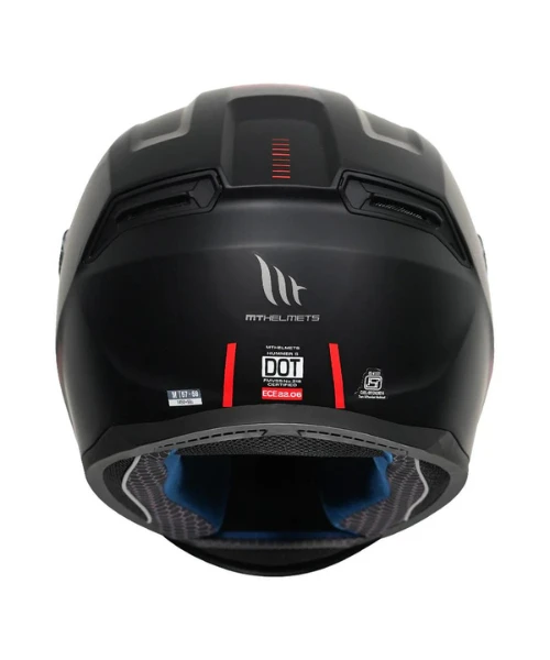 MT Hummer B Solid Helmet - Matt Black-MT Helmets 6 MT Hummer B Solid Helmet - Matt Black-MT Helmets - Image 4