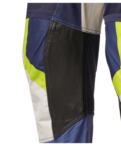 Rynox Dune Neo Offroad Pants - Blue Hi-Viz Green-Rynox 6 Rynox Dune Neo Offroad Pants - Blue Hi-Viz Green-Rynox - Image 4