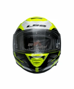 LS2 FF800 Storm II Kronos Helmet - Gloss Yellow White Black-LS2 -Motorcycle Riding Equipment Store 4 7 01ed32ed b06d 41b2 8e20 9e964f5977e8