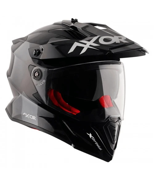Axor X-Cross Dual Visor Sc Helmet - Black Red-AXOR 6 Axor X-Cross Dual Visor Sc Helmet - Black Red-AXOR - Image 4
