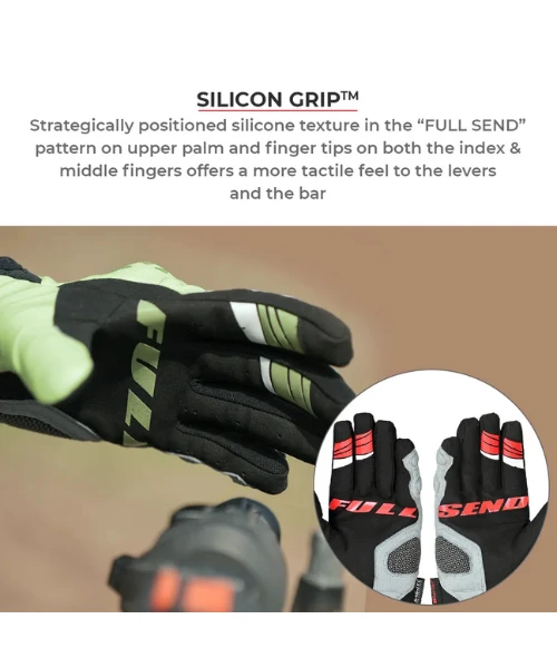 Viaterra Roost V2 Offroad Motorcycle Gloves - Flame-Viaterra 6 Viaterra Roost V2 Offroad Motorcycle Gloves - Flame-Viaterra - Image 4