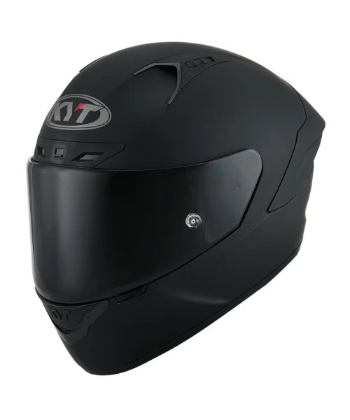 KYT NZ Race Helmet - Plain Matt Black-KYT Helmets 6 KYT NZ Race Helmet - Plain Matt Black-KYT Helmets - Image 4