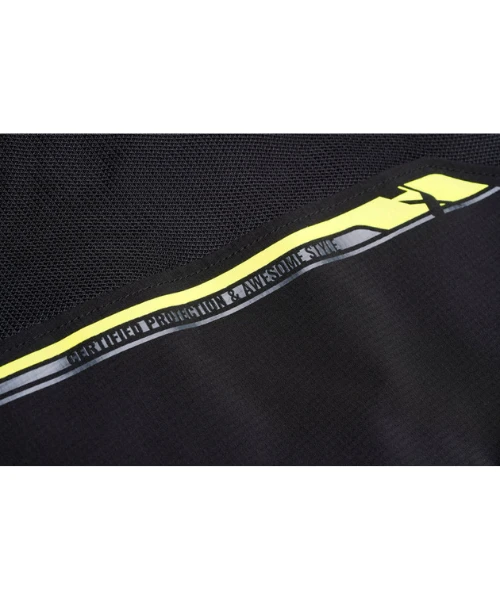 Ixon Striker Air Riding Jacket - Black Anthracite Yellow-Ixon 6 Ixon Striker Air Riding Jacket - Black Anthracite Yellow-Ixon - Image 4