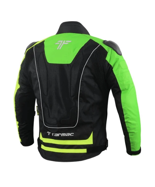 Tarmac One III Level 2 Riding Jacket - Black | Green | Fluorescent-Tarmac 7 Tarmac One III Level 2 Riding Jacket - Black | Green | Fluorescent-Tarmac - Image 5
