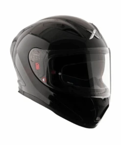 Axor Street Helmet Solid Gloss Black-AXOR -Motorcycle Riding Equipment Store 5 114