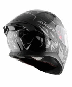 Axor Apex Hunter Helmet- Gloss Black Grey-AXOR -Motorcycle Riding Equipment Store 5 11 7e9e4b68 ab4f 40d2 b8fb 2972e62a7fca
