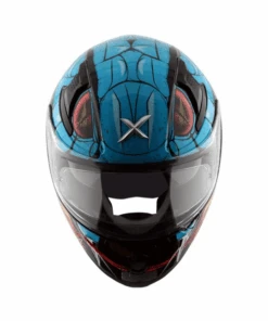 Axor Apex Venomous D/V Helmet - Black Neon Blue-AXOR 15 Axor Apex Venomous D/V Helmet - Black Neon Blue-AXOR -Motorcycle Riding Equipment Store 5 124
