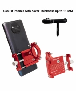 Yellowfin Claw Grip Mini Mobile Mount - Mini Red-Yellowfin -Motorcycle Riding Equipment Store 5 138