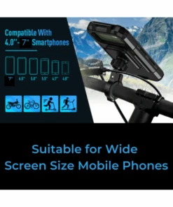 Yellowfin Fully Waterproof Handlebar Mobile Phone Holder Without Charger - M18L-B1 Handlebar-Yellowfin 13 Yellowfin Fully Waterproof Handlebar Mobile Phone Holder Without Charger - M18L-B1 Handlebar-Yellowfin -Motorcycle Riding Equipment Store 5 144