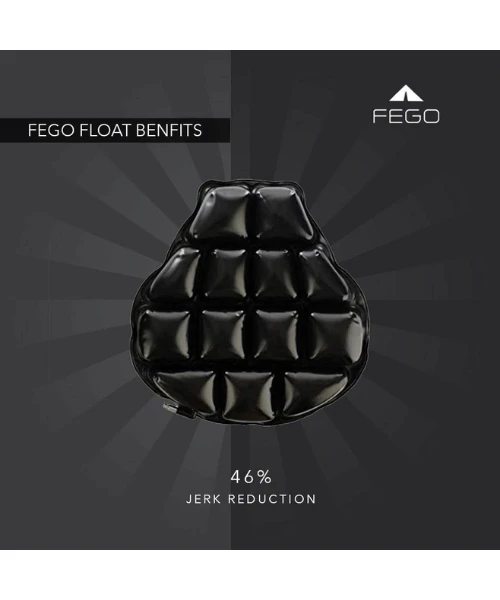Fego Float - Air Suspension Seat Black Leather Cushion Seat With Air Suspension Technology-Fego 7 Fego Float - Air Suspension Seat Black Leather Cushion Seat With Air Suspension Technology-Fego - Image 5