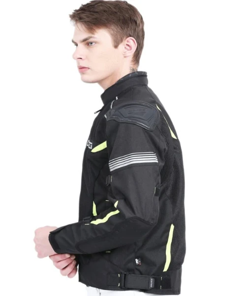 Solace Ramble V2 Motorcycle Riding Jacket - Black Neon-Solace 7 Solace Ramble V2 Motorcycle Riding Jacket - Black Neon-Solace - Image 5