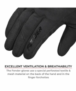 Viaterra Fender Daily Use Motorcycle Gloves - Black-Viaterra -Motorcycle Riding Equipment Store 5 31 76d246fe 993c 4c64 ba61 db7ae2636395 1