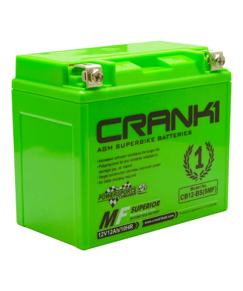 Crank1 Battery For Aprilia RSV1000R,Factory (2044-2011) - CB12-BS-Crank 1 7 Crank1 Battery For Aprilia RSV1000R,Factory (2044-2011) - CB12-BS-Crank 1 - Image 5