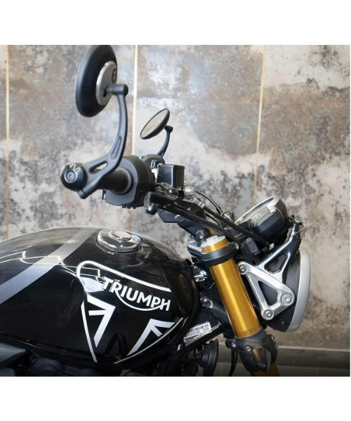 Zana Offset Handle Bar Riser Black For Triumph Speed 400 - ZI-8357-Zana 7 Zana Offset Handle Bar Riser Black For Triumph Speed 400 - ZI-8357-Zana - Image 5