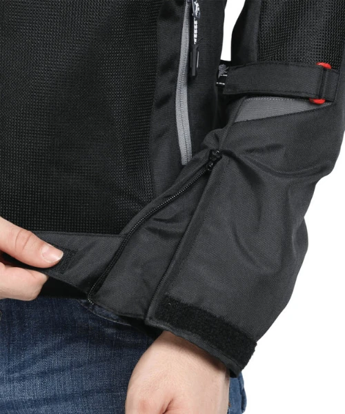 Solace AIR-X V3 Riding Jacket - Black Grey-Solace 7 Solace AIR-X V3 Riding Jacket - Black Grey-Solace - Image 5