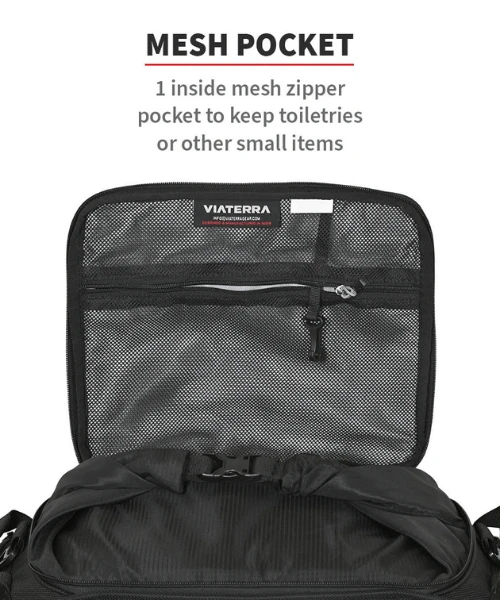 Viaterra Claw Mini 48L Waterproof Tail Bag - Black-Viaterra 7 Viaterra Claw Mini 48L Waterproof Tail Bag - Black-Viaterra - Image 5