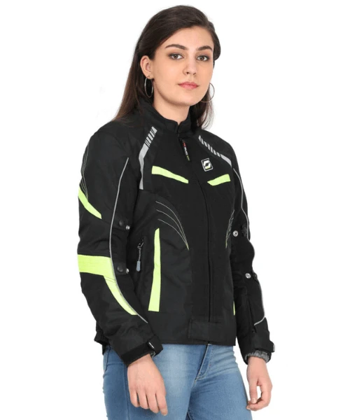 Solace Asmi Ladies Jacket V3 Black & Neon-Solace 5 Solace Asmi Ladies Jacket V3 Black & Neon-Solace - Image 3