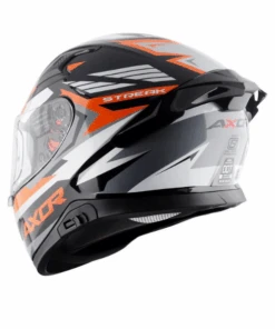 Axor Apex Streak Helmet - Gloss Black Orange-AXOR -Motorcycle Riding Equipment Store 5 95 e7a0a110 ef0a 4f94 9358 b0b3ab46a765